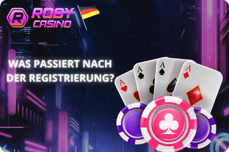 Login Roby Casino nach der Registrierung